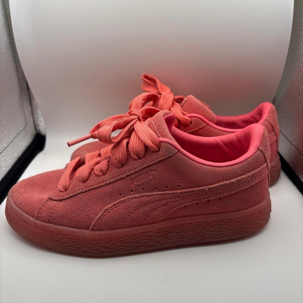 Puma Suede Classic Jr 'Mono Iced - Sun Kissed Coral size 3